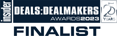 Insider Deals:Dealmakers Awards 2023 finalist